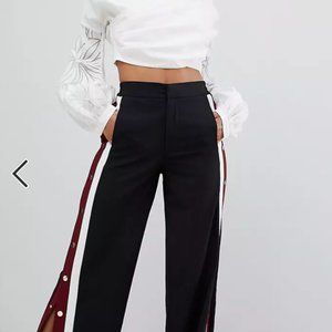Parallel Lines Snap Trousers